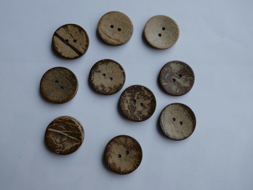 10 botones diferentes botón botón coco botón de madera botones de madera Larp trachten - Imagen 46 de 125