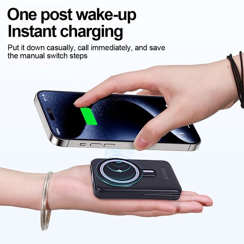 Magnetische Wireless Power Bank 22.5W 20000mAh PD USB-C für iPhone 15/14/13/12 - Zdjęcie 9 z 75