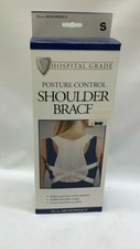 FLA Orthopedics 16-420SMSTD Posture Control Shoulder Brace-White- Sizes Vary NEW