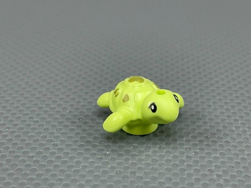 LEGO Animal Minifigure Baby Turtle Yellowish Green Olive Green Spots Friends - Picture 5 of 12