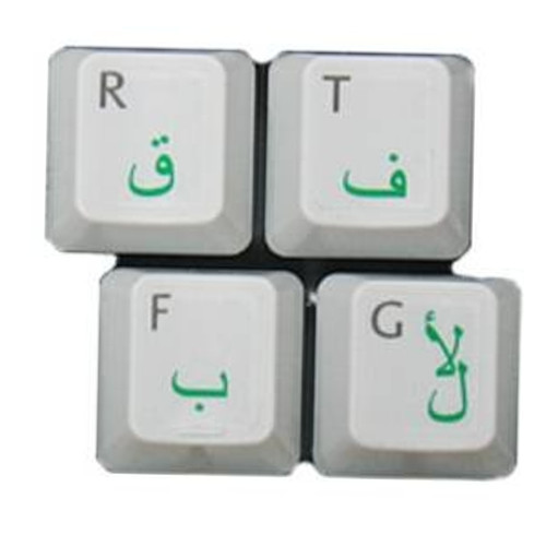 Various Colors Keyboard Stickers Arabic French Hebrew Korean RUS UK USA Letters - Picture 7 of 30