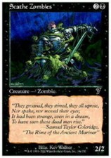 Scathe Zombies x4 - 7th Edition - NM-Mint, English - 7th Edition