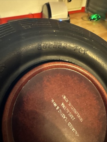 Goodrich Silvertown Vintage Antique Tire Ashtray Golden Ply Dealer Collector WOW - Picture 11 of 24