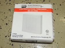 MG Electronics Low Profile Dual Tone Security Siren MG 441-PDS