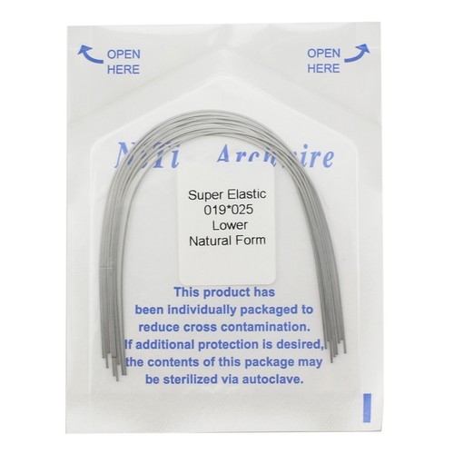 100PCS Filo Arco Ortodonzia Dentale Niti Forma Naturale Archi Rotondo Rettangolare - Foto 43 di 56
