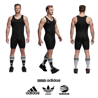 adidas men's weightlifting singlet