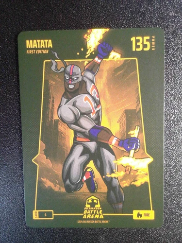 Bo Jackson Battle Arena Matata Fire Ronald Acuna Jr. card #4