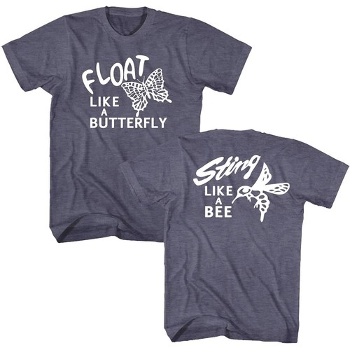 Official Muhammad Ali Float Like A Butterfly Sting Like A Bee Men S T Shirt Ebay