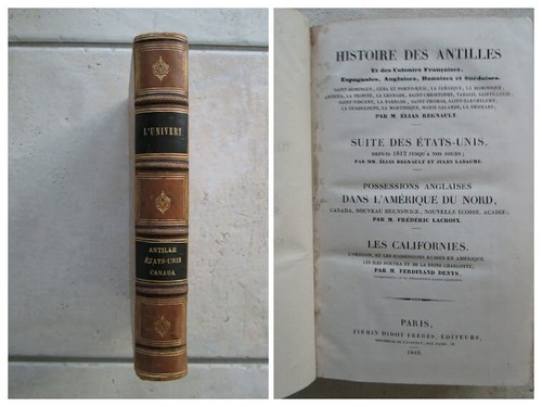 HISTOIRE DES ANTILLES / USA, CANADA / OREGON, ALASKA, NOOTKA, 1849. - Picture 1 of 12