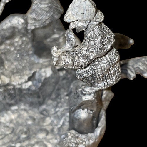 VTG Sherlock Holmes & Watson Pewter Pipe & Match Holder Signed Kevin O’hare 1984 - Picture 9 of 15