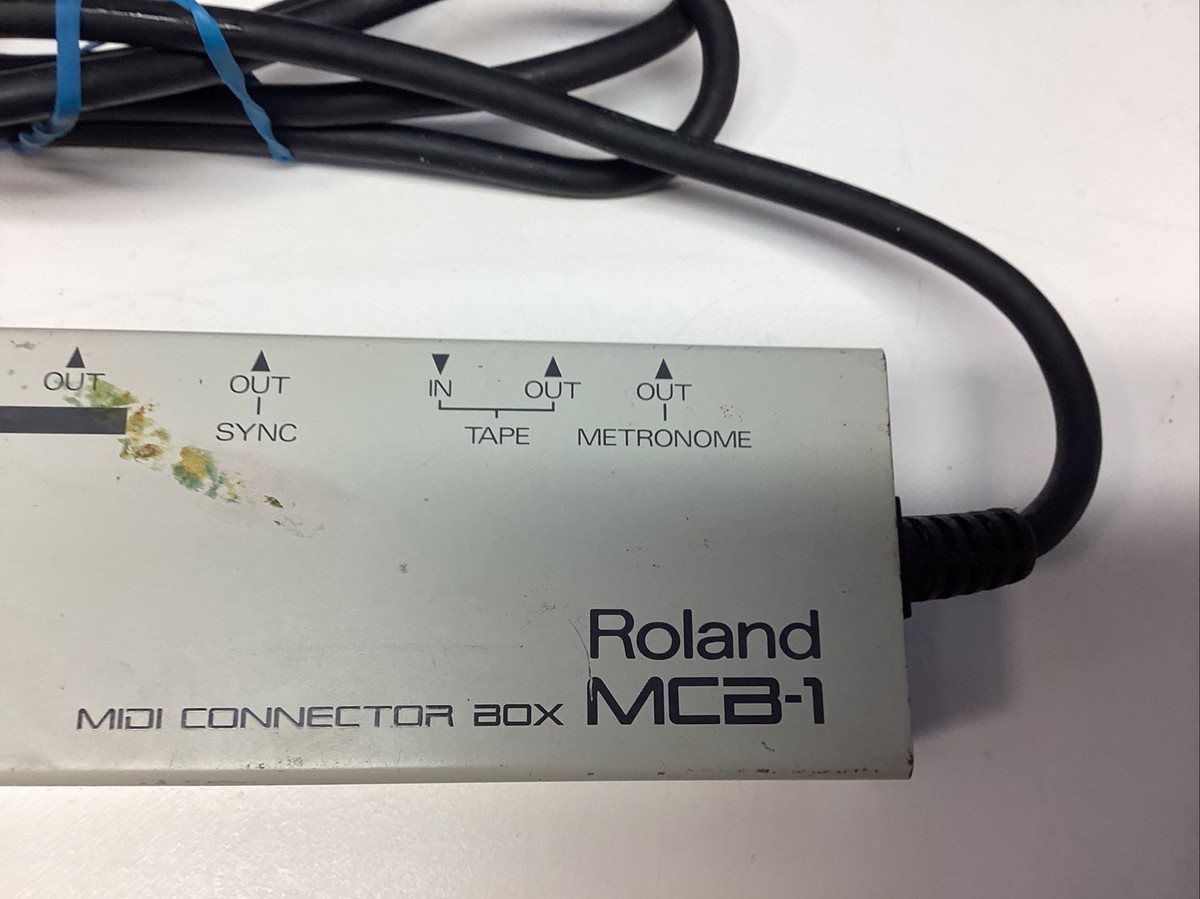 Roland PMA-５　MCB-3 CONNECTOR BOX Roland PMA-5 MCB-3 CONNECTOR BOX ROLAND PMA-5 VIDEO MANUAL
