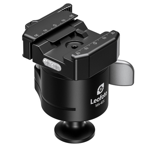 Leofoto SA-404CLX+MA-40X Arca&Picatinny Clamp Lever-Release Tripod with ballhead - Picture 7 of 11