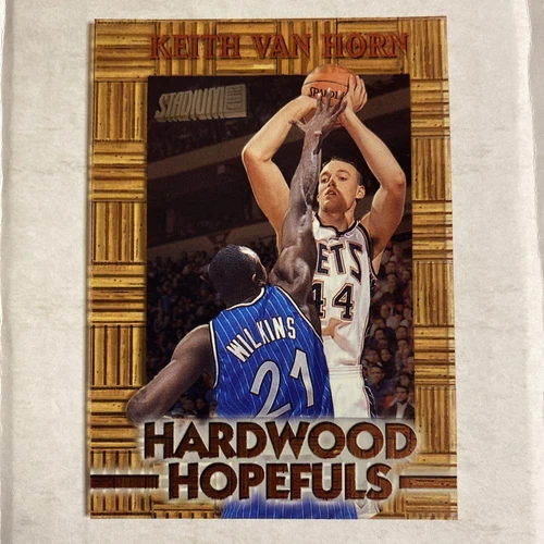 1997 Stadium Club Hardwood Hopefuls Keith Van Horn ROOKIE AC