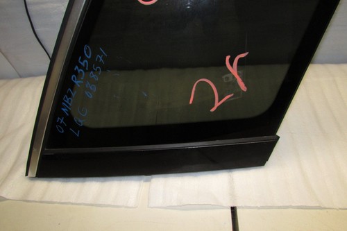 2006-2013 MERCEDES BENZ R350 REAR RIGHT PASSENGER SIDE QUARTER WINDOW GLASS OEM - Picture 6 of 13