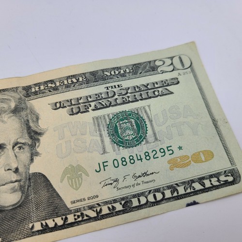 2009 20 Dollar 20 Dollar Schein Federal Reserve Star Note Atlanta Papiergeld ** - Bild 2 von 6