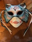 Clay Art SF 1988 Cat Face Hanging Mask 9x8"