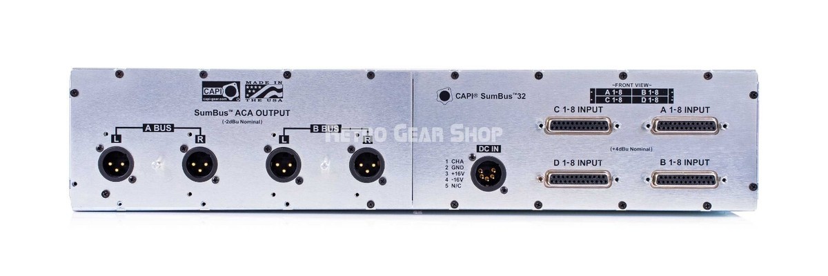 CAPI SumBus Summing Mixer 24x4 and Breakout Box | eBay