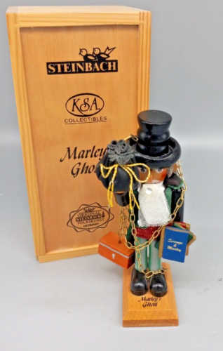 SIGNED Steinbach Christmas Carol Marley's Ghost Limited Edition Mini Nutcracker - Picture 7 of 7