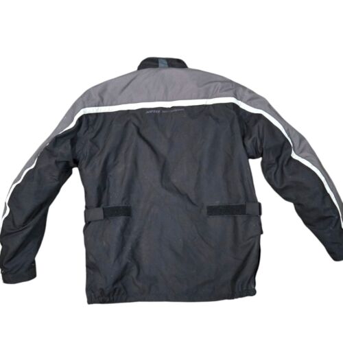 Dainese Men's Waterproof Safety Jacket Size 56 w/ Back Protector Padded Elbows - Picture 2 of 13