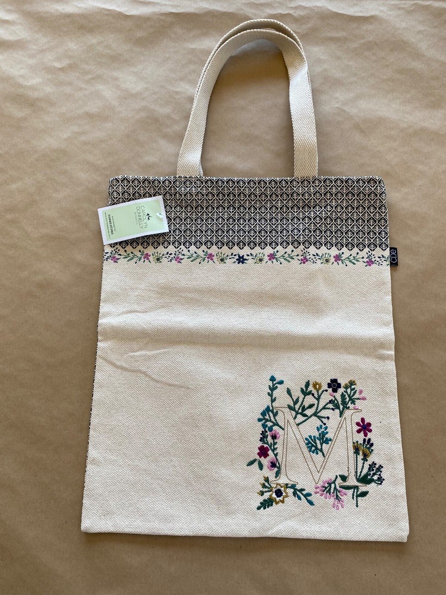 Carolyn Donnelly Eclectic Embroidered Shoulder Bag Tote 