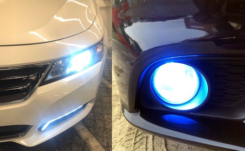 LED Kit F15 140W 9040 8000K Icy Two Bulb Fog Light Replacement Upgrade Lamp EO - Picture 18 of 24