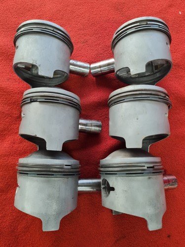Porsche 911 901 F 2.0 T Mahle Kolben 80mm 80 V69 C031 6 Stück gebraucht (Set 6) - Bild 6 von 18