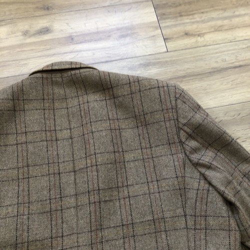 Peter Christian Moon Wool Check Tweed Sports Country Jacket 54 Long - Picture 21 of 24