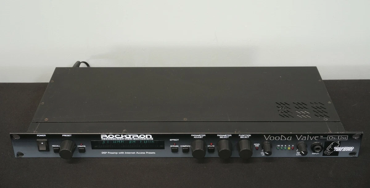 Rocktron VooDu Valve Online Guitar DSP Preamp - 1U Rack Mount