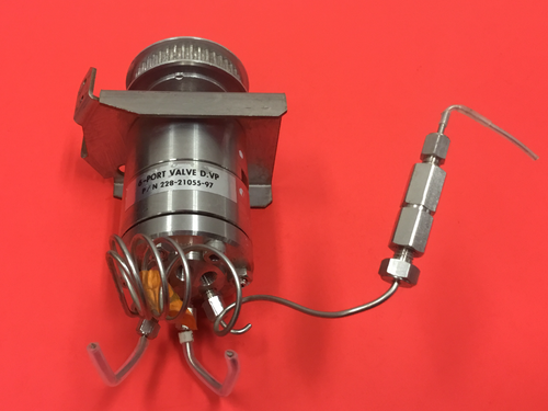 Shimadzu - P/N: 228-21055-97 - 6 Port Solvent Selector Valve - Picture 2 of 5