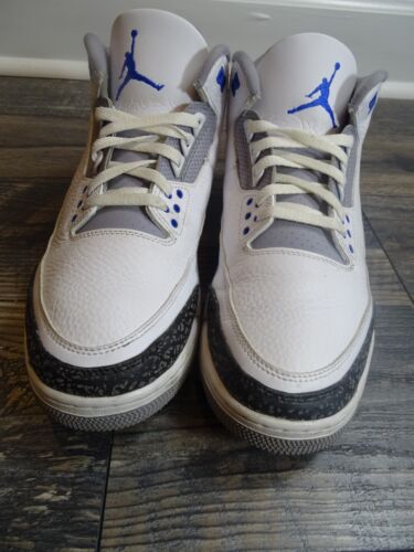 Nike Air Jordan 3 Racer Blue size 12.5 CT8532-145 OG III Retro 35% Off - Picture 3 of 18