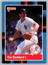 1988 Donruss  Baseball #497 Tim Stoddard  New York Yankees