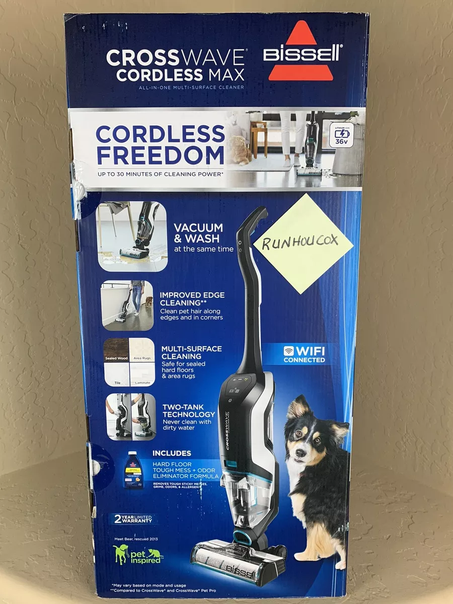 Bissell cordless on sale crosswave max