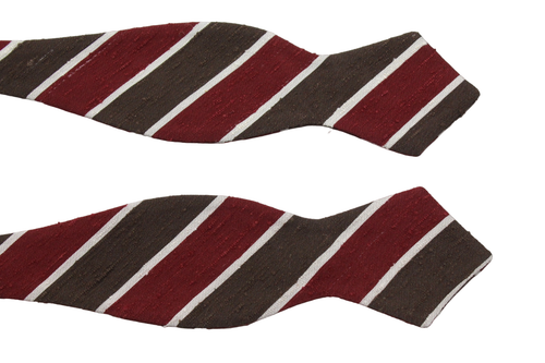 SUITSUPPLY Bow Tie Men's ONE SIZE Silk Formal Stripe Pattern Adjustable - Picture 2 of 7