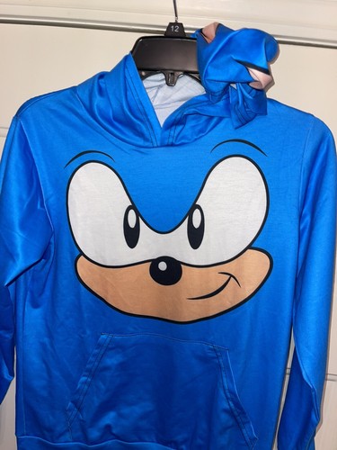 SONIC the HEDGEHOG hooded Sweatshirt Hoodie for youth (126)q4 - Picture 2 of 4