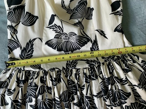 Neiman Marcus Tracy & Michael Size Large Black & White Fit & Flare Dress - Picture 10 of 11