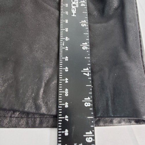 Jaclyn Smith Minirock Größe M/M schwarz sehr weiches Leder seitlicher Reißverschluss - Bild 11 von 13