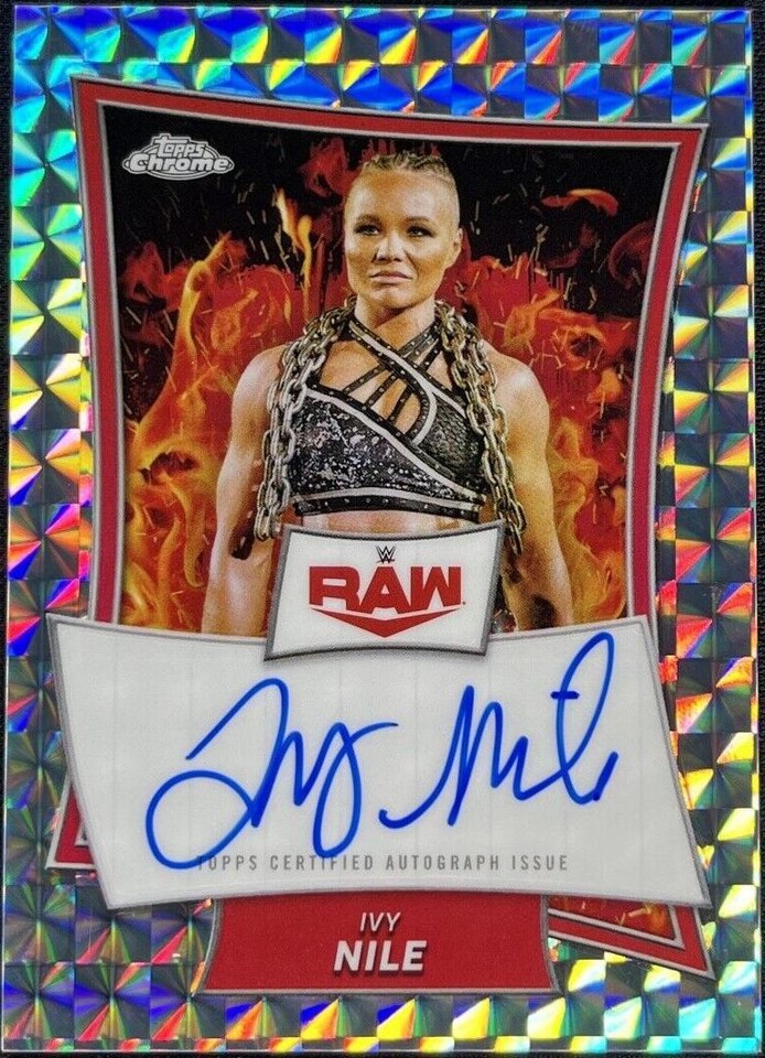 2025 Topps Chrome WWE - Ivy Nile #RBA-IVY - 1 of 1