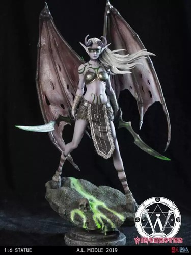 Lin Studio WOW Huntress Resin Figure Statue World of Warcraft IN STOCK - Picture 4 of 8