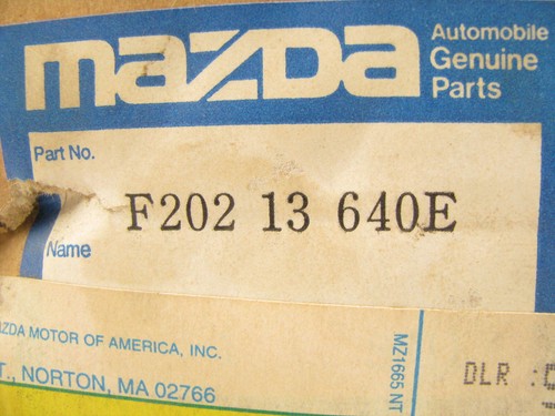 NOS OEM Mazda F20213640E Throttle Body W/ Idle Air Control Valve IAC TPS Sensor - Picture 6 of 6