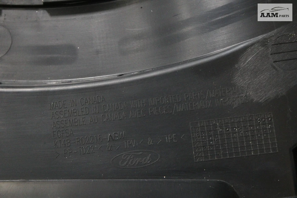 Ford Edge 2015-2021 parabrisas delantero cubierta rejilla ventilación panel OEM Foto 4 de 4