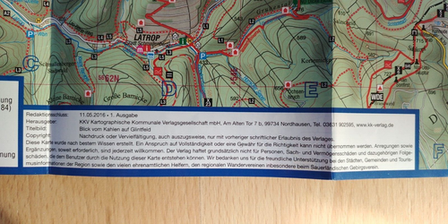 Rad- und Wanderkarte Hochsauerland, 1:35.000, wetterfest, mit UTM-Gitter für GPS - Bild 6 von 7