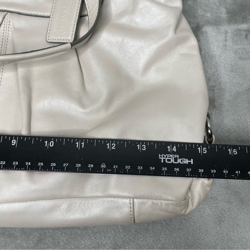 Coach Ashley Carry All Schultertasche in Pearl mit passender Geldbörse F15513 Set - Bild 9 von 16