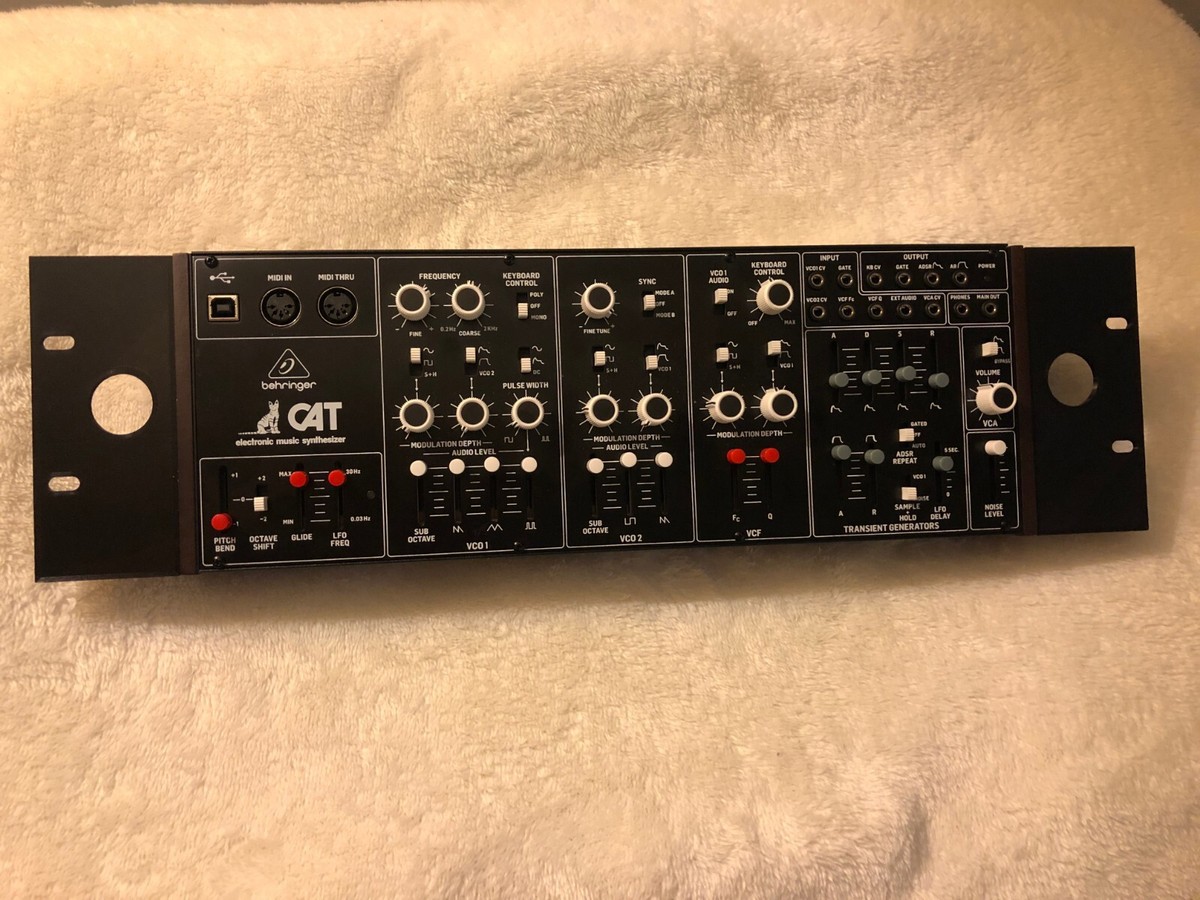 Behringer 3U Rack Ears (Cat, Wasp and Model D) | eBay