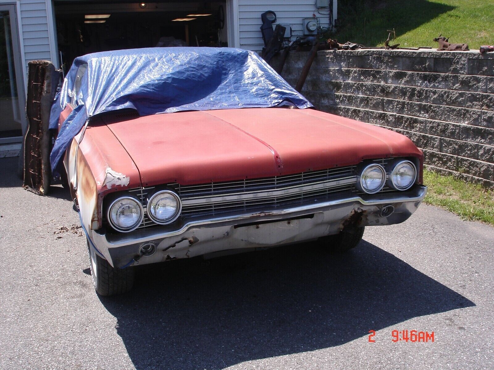 1965 OLDS CUTLASS F85 442 OLDSMOBILE TRUNK SCRIPT EMBLEM LETTER O GM OEM 65