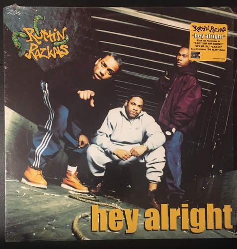 Rottin Razkals - Hey Alright - 12" Vinyl Single Illtown Records 1995 VG+/VG+ - Imagen 1 de 6