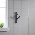 Brown Branch Metal Wall Hook Display Wall Mount Heavy Duty Stand Holder Hooks