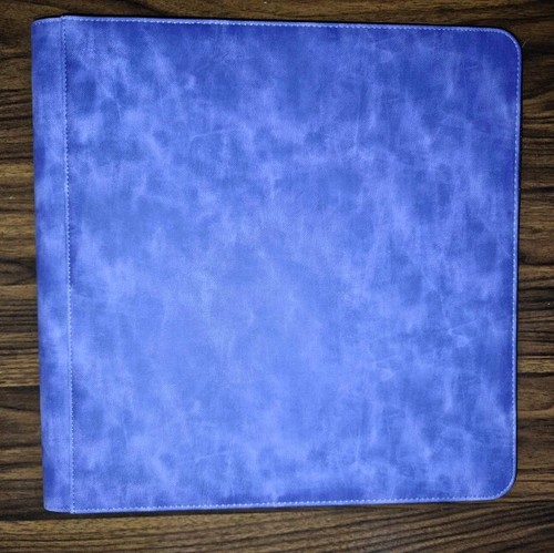 12 Pocket Toploader Binder 384 Slots Side Loader zipper RED BLACK BLUE & PURPLE - Picture 11 of 14