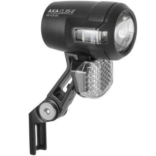 AXA Compactline 35 E Scheinwerfer E-Bike schwarz StVZO  6 - 12 Volt NEU - Bild 1 von 1