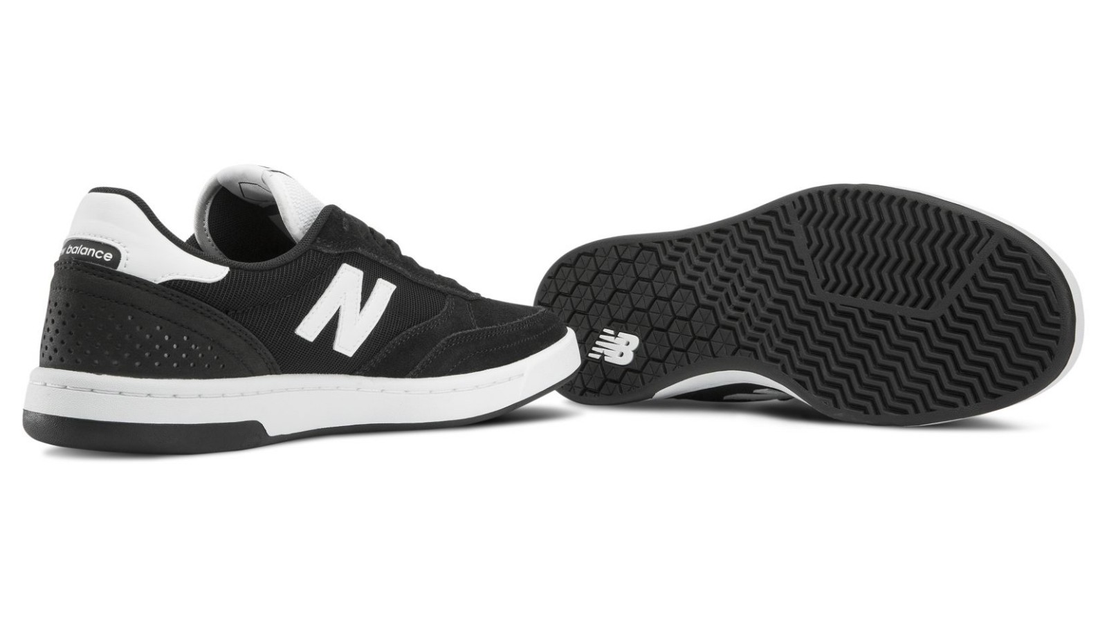 MENS NEW BALANCE NUMERIC SKATEBOARDING SHOES BLACK WHITE (BLW) MENS NEW BALANCE NUMERIC SKATEBOARDING SHOES BLACK WHITE (BLW)