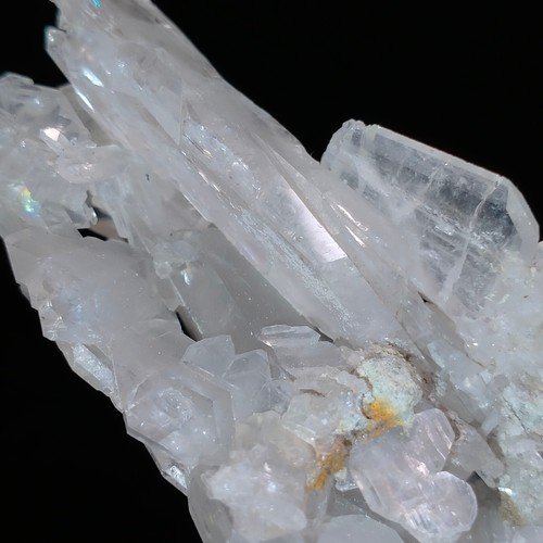 Faden Quartz Âme crystals tabular cluster natural raw mineral specimen 193ct - Picture 3 of 8
